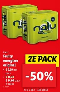 Fruity energizer original-Nalu