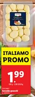 Promoties Gevulde gnocchi - Italiamo - Geldig van 18/09/2024 tot 24/09/2024 bij Lidl