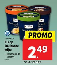 Ijs op italiaanse wijze-Italiamo