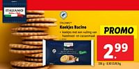 Promoties Koekjes bacino - Italiamo - Geldig van 18/09/2024 tot 24/09/2024 bij Lidl