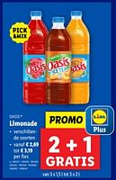 Promoties Limonade - Oasis - Geldig van 18/09/2024 tot 24/09/2024 bij Lidl