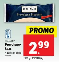 Promoties Provolonekaas - Italiamo - Geldig van 18/09/2024 tot 24/09/2024 bij Lidl