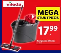 Promoties Reinigingsset ultramax - Vileda - Geldig van 18/09/2024 tot 24/09/2024 bij Lidl