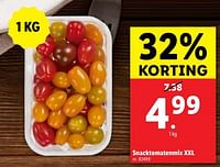 Promoties Snacktomatenmix xxl - Huismerk - Lidl - Geldig van 18/09/2024 tot 24/09/2024 bij Lidl