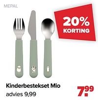 Kinderbestekset mio-Mepal