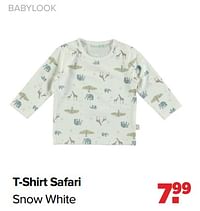 T-shirt safari snow white-Baby look