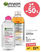 Promoties Micellair water - Garnier - Geldig van 11/09/2024 tot 24/09/2024 bij DI