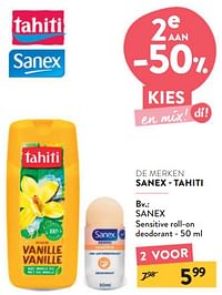 Sanex sensitive roll-on deodorant-Sanex