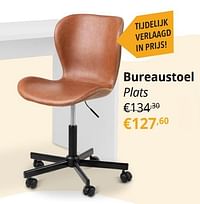 Bureaustoel plats-Huismerk - Ygo