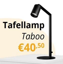 Tafellamp taboo