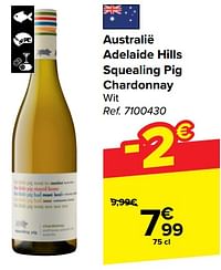 Australië adelaide hills squealing pig chardonnay wit-Witte wijnen