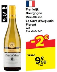 Frankrijk bourgogne viré-clessé la cave d’augustin florent wit-Witte wijnen