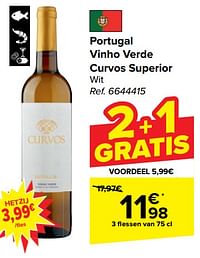 Portugal vinho verde curvos superior wit-Witte wijnen