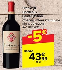 Frankrijk bordeaux saint-émilion château fleur cardinale rood-Rode wijnen