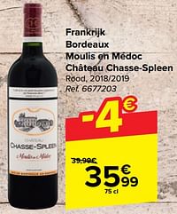 Frankrijk bordeaux moulis en médoc château chasse-spleen rood-Rode wijnen