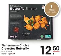 Promotions Fisherman’s choice crevettes butterfly - Fisherman's Choice - Valide de 12/09/2024 à 30/09/2024 chez Sligro