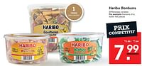 Promotions Haribo bonbons - Haribo - Valide de 12/09/2024 à 30/09/2024 chez Sligro