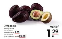 Avocado-Huismerk - Sligro