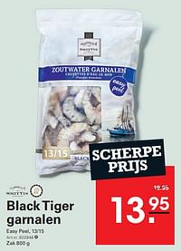 Black tiger garnalen-Smit Vis