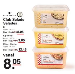 Club salade salades