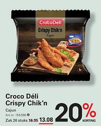 Croco déli crispy chik’n-Crocodeli 