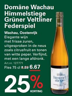 Domäne wachau himmelstiege grüner veltliner federspiel