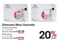 Elements maxi quenelle-Elements