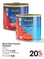 Promoties Elvea gran cucina tomaten - Elvea - Geldig van 12/09/2024 tot 30/09/2024 bij Sligro