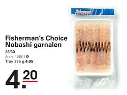 Fisherman’s choice nobashi garnalen