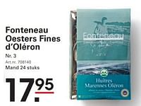 Fonteneau oesters fines d’oléron-Fonteneau