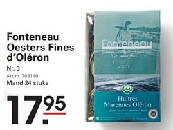 Fonteneau oesters fines d’oléron