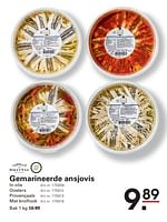 Promoties Gemarineerde ansjovis - Smit Vis - Geldig van 12/09/2024 tot 30/09/2024 bij Sligro