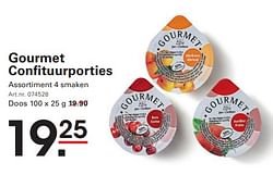 Gourmet confituurporties