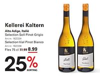 Kellerei kaltern alto adige-Witte wijnen