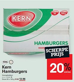 Kern hamburgers