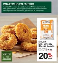 Mccain mini smokey cheese donuts-Mc Cain