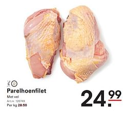 Parelhoenfilet