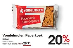 Vondelmolen peperkoek