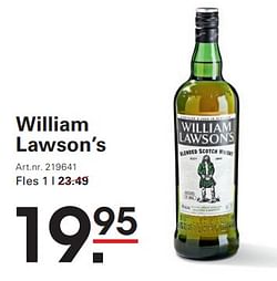 William lawson’s