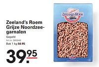 Zeeland’s roem grijze noordzeegarnalen-Zeelands Roem