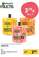 Promotions Masque cheveux 3-en-1 - Garnier - Valide de 11/09/2024 à 24/09/2024 chez DI