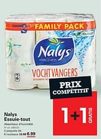 Promotions Nalys essuie-tout - Nalys - Valide de 12/09/2024 à 30/09/2024 chez Sligro