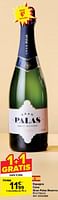 Promotions Espagne cava gran palas reserva brut nature - Mousseux - Valide de 11/09/2024 à 30/09/2024 chez Carrefour