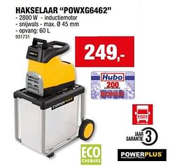 Powerplus hakselaar powxg6462