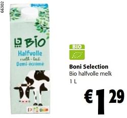 Boni selection bio halfvolle melk