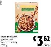 Boni selection granola met noten en honing-Boni