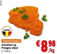 Promoties Schnitzel op praagse wijze - Huismerk - Colruyt - Geldig van 11/09/2024 tot 24/09/2024 bij Colruyt