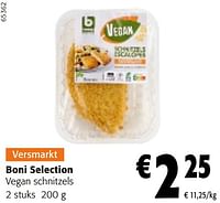 Boni selection vegan schnitzels-Boni