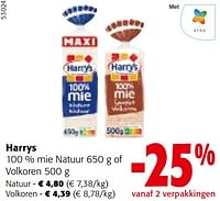 Harrys natuur of volkoren-Harry