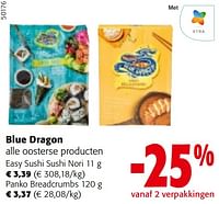 Blue dragon alle oosterse producten-Blue Dragon